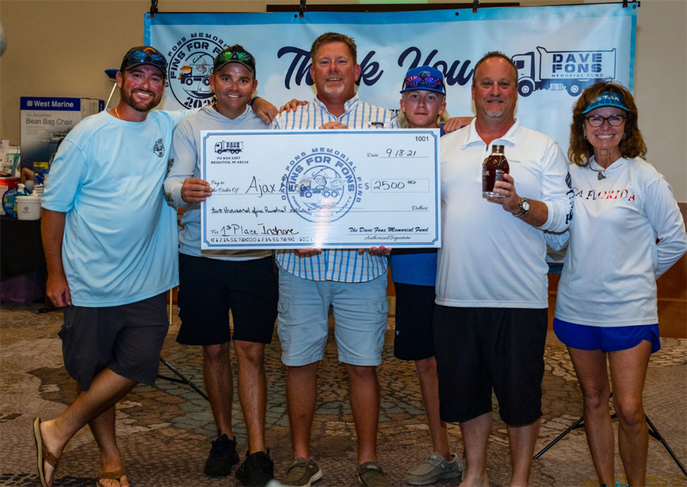 2021 Fins for Fons Inshore Winners | TACO Marine | Dave Fons Memorial Fund